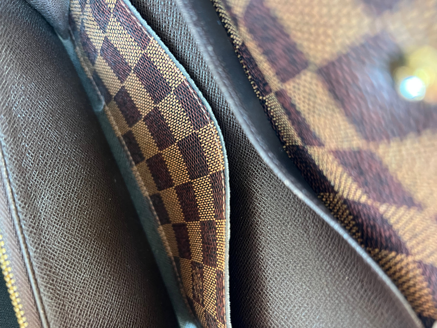 Portefeuille Louis Vuitton Emilie Damier