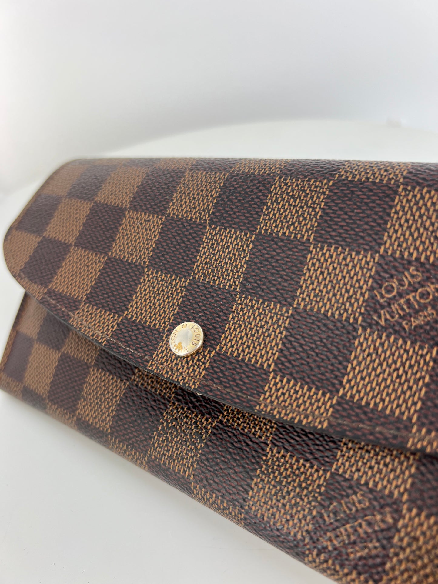 Portefeuille Louis Vuitton Emilie Damier