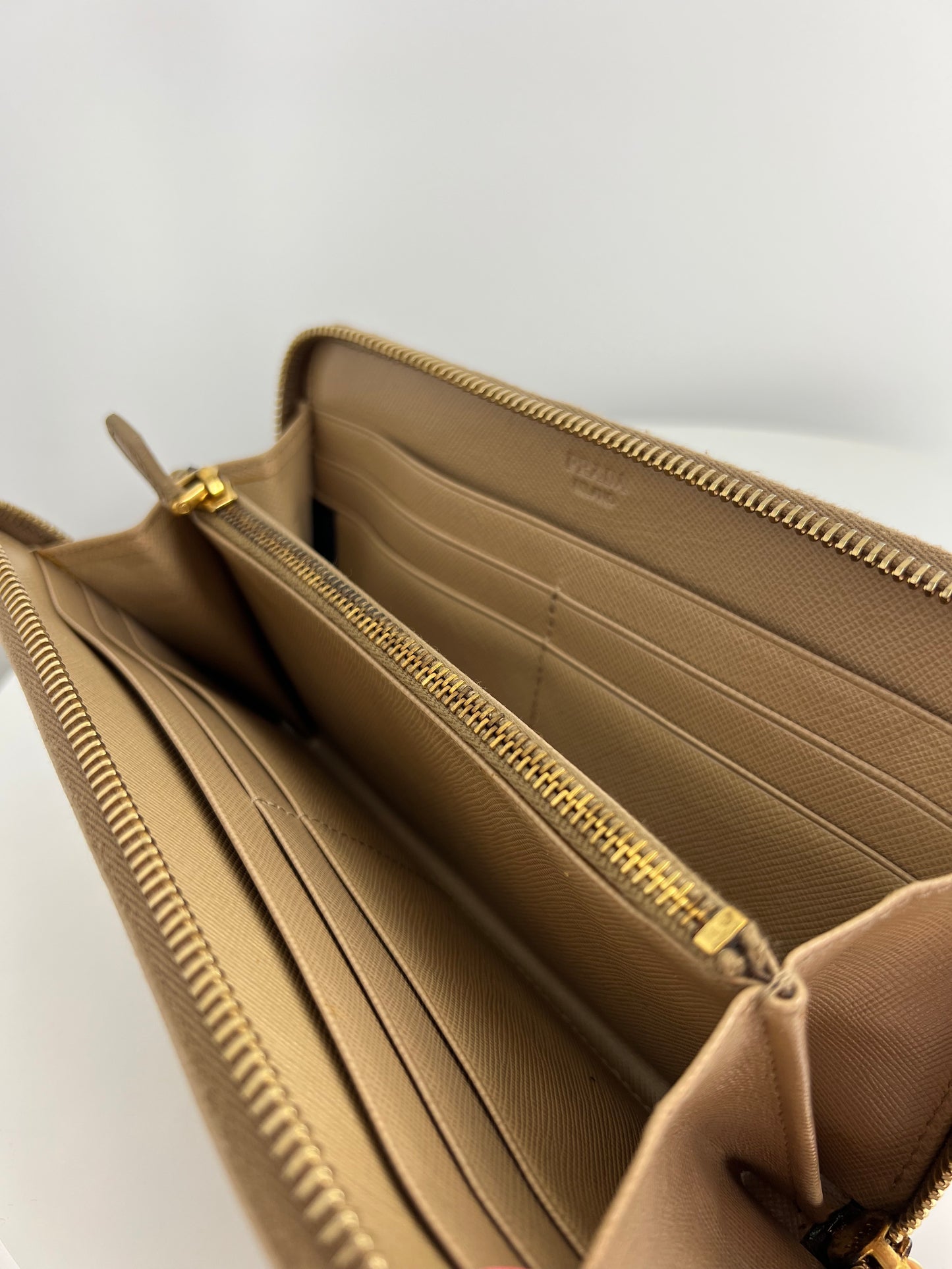 Portefeuille Prada Saffiano