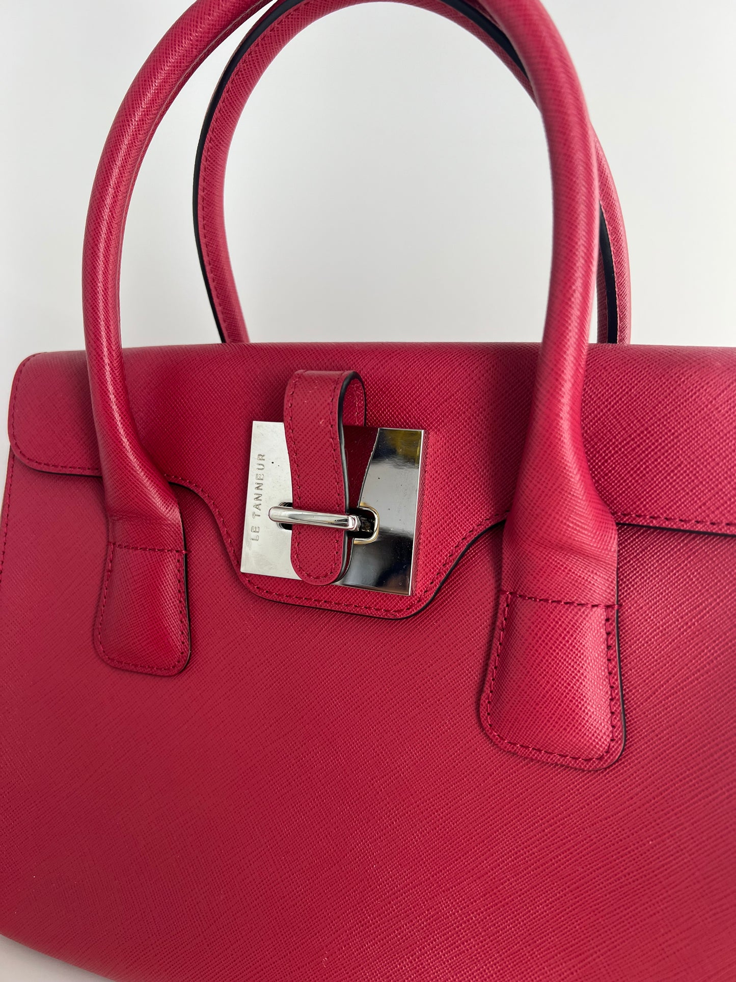 Sac Le Tanneur framboise