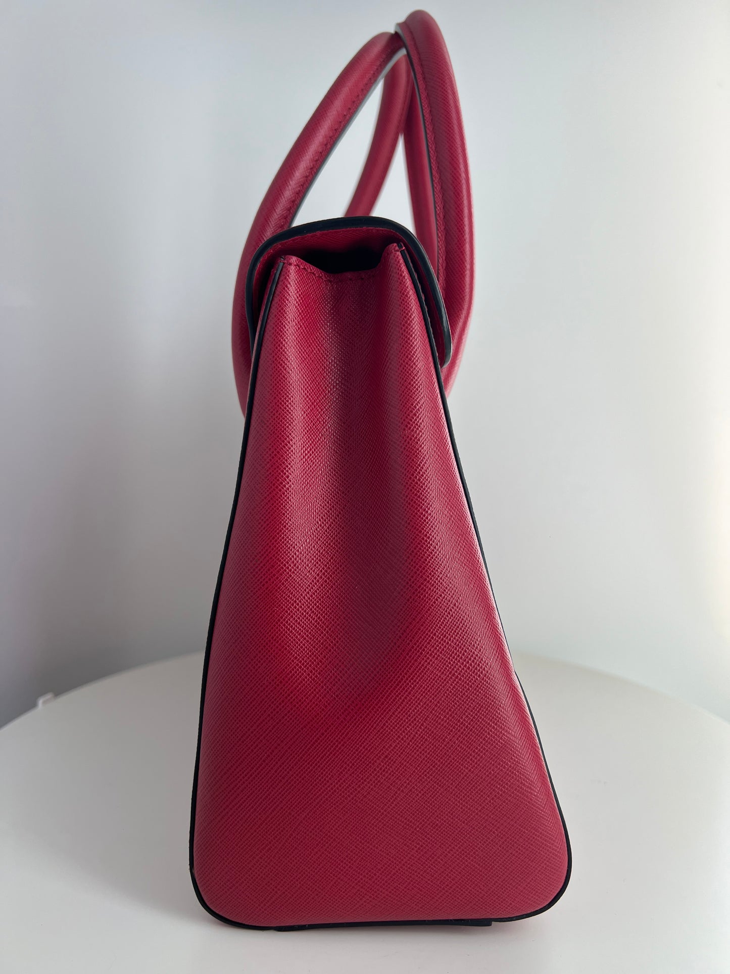 Sac Le Tanneur framboise