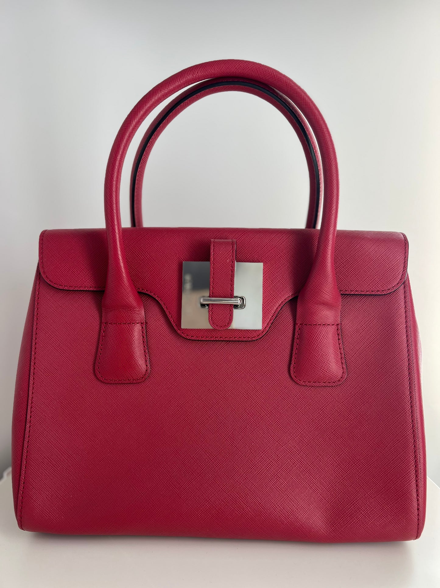 Sac Le Tanneur framboise