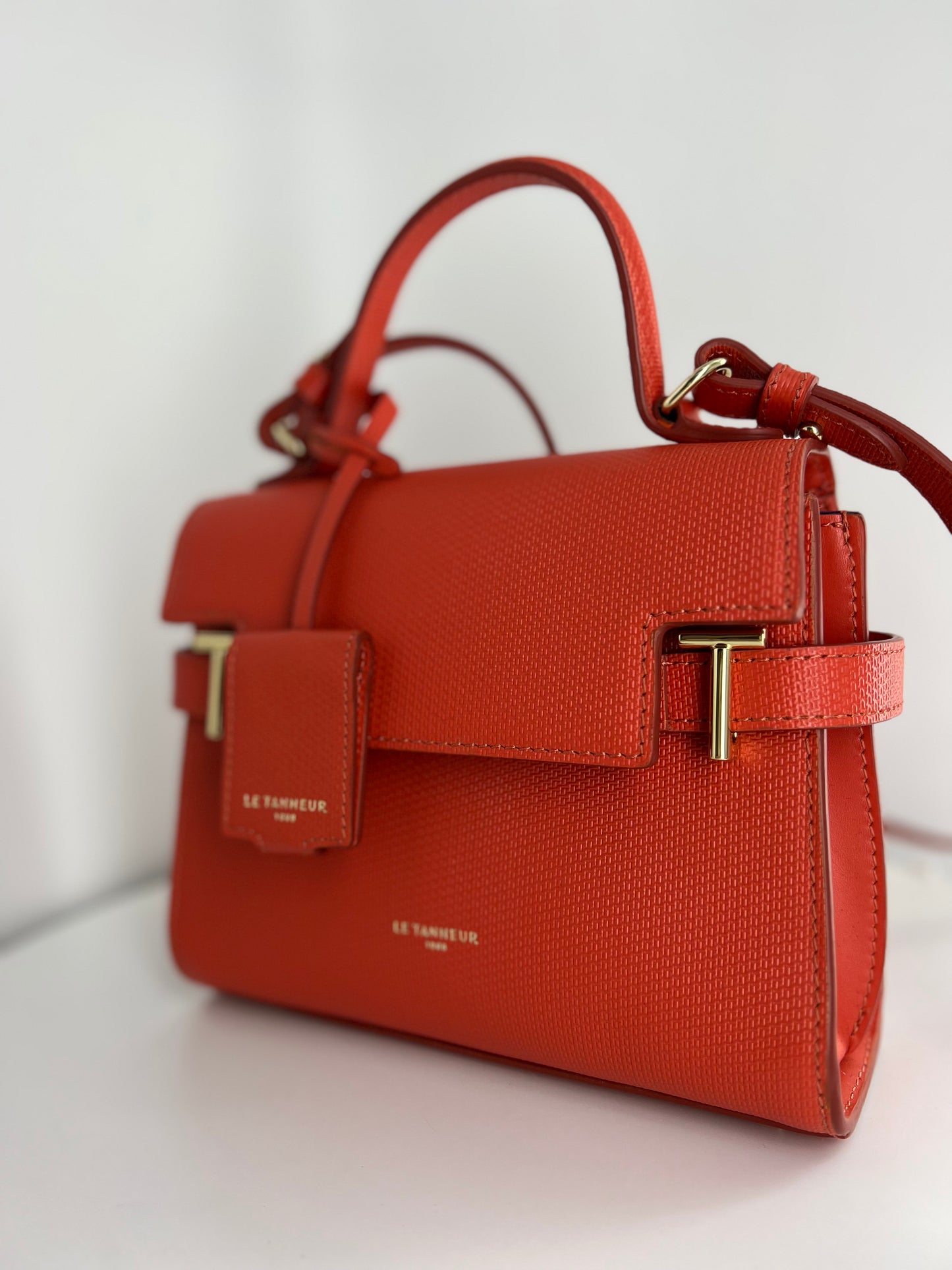 Sac Le Tanneur Emilie petit à rabat