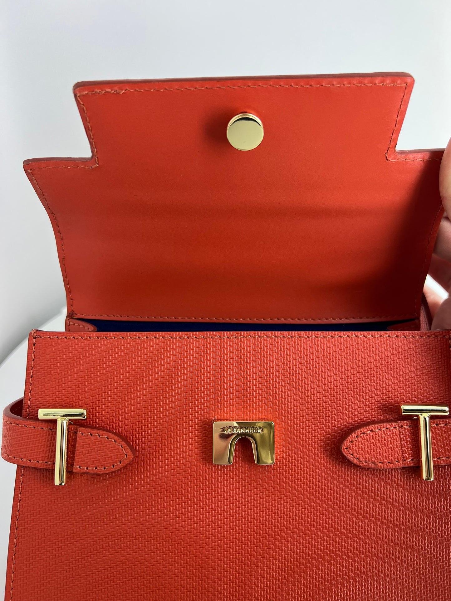 Sac Le Tanneur Emilie petit à rabat
