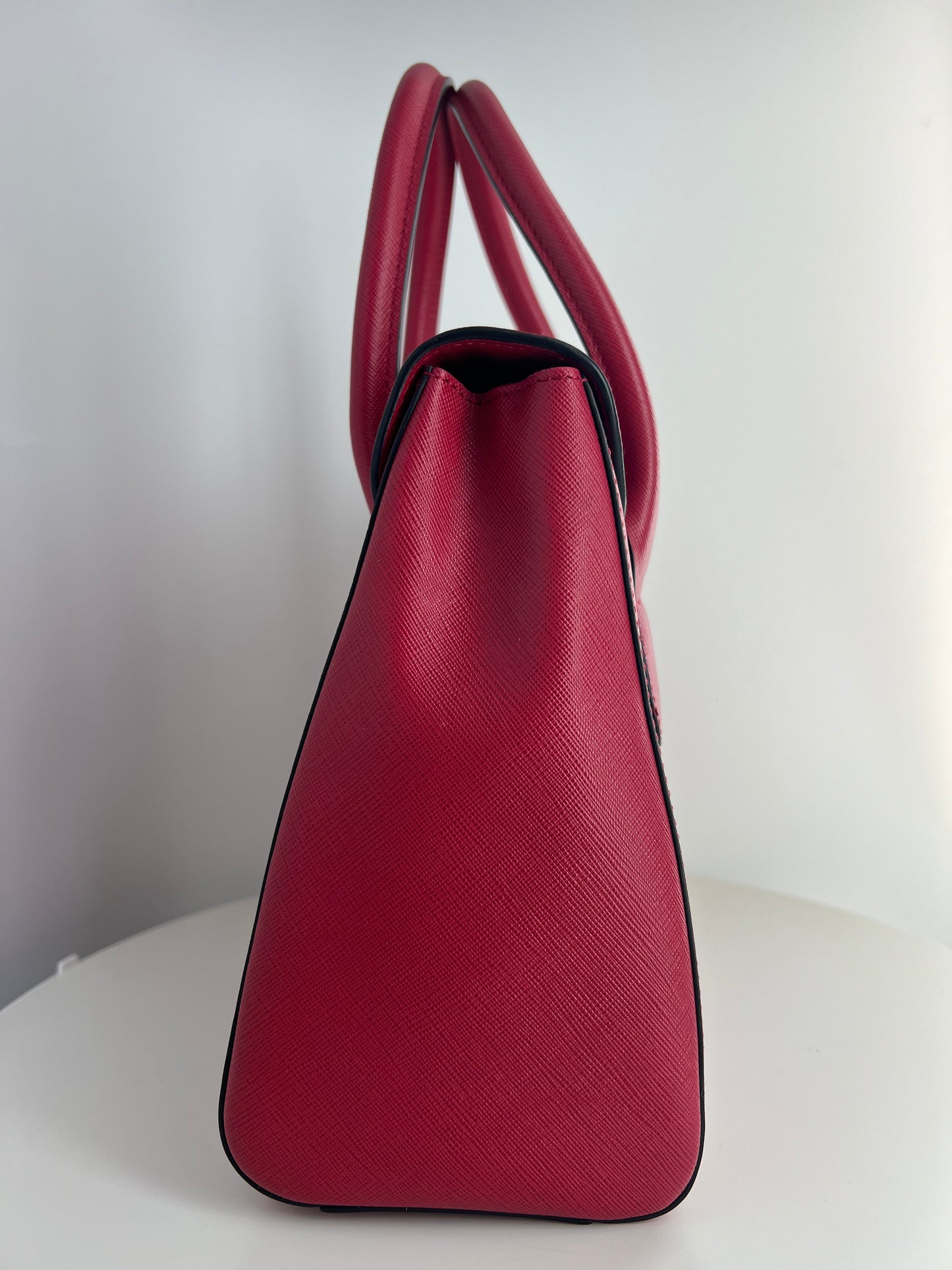 Sac Le Tanneur framboise
