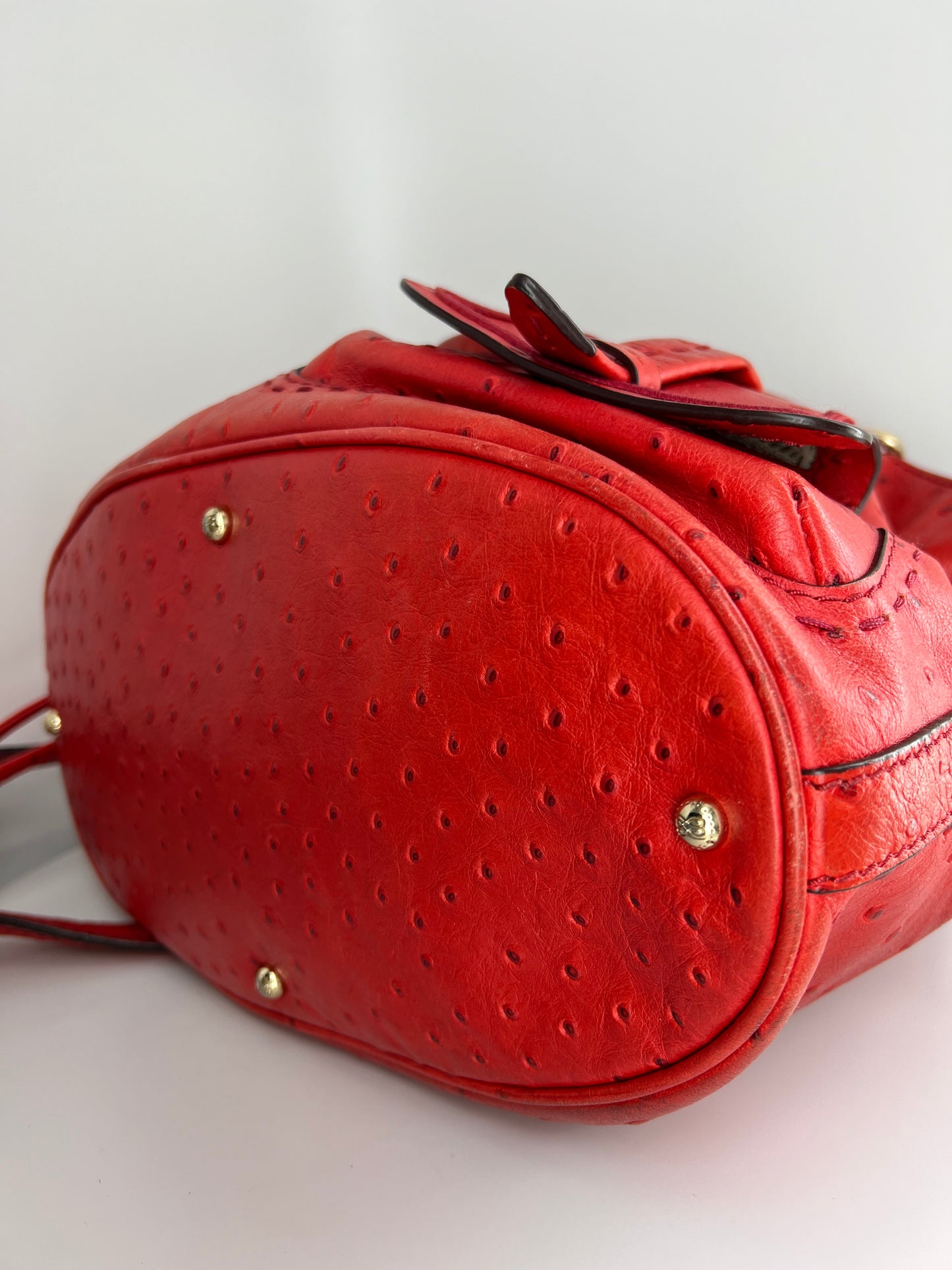 Sac Lancel Premier Flirt cuir d’autruche