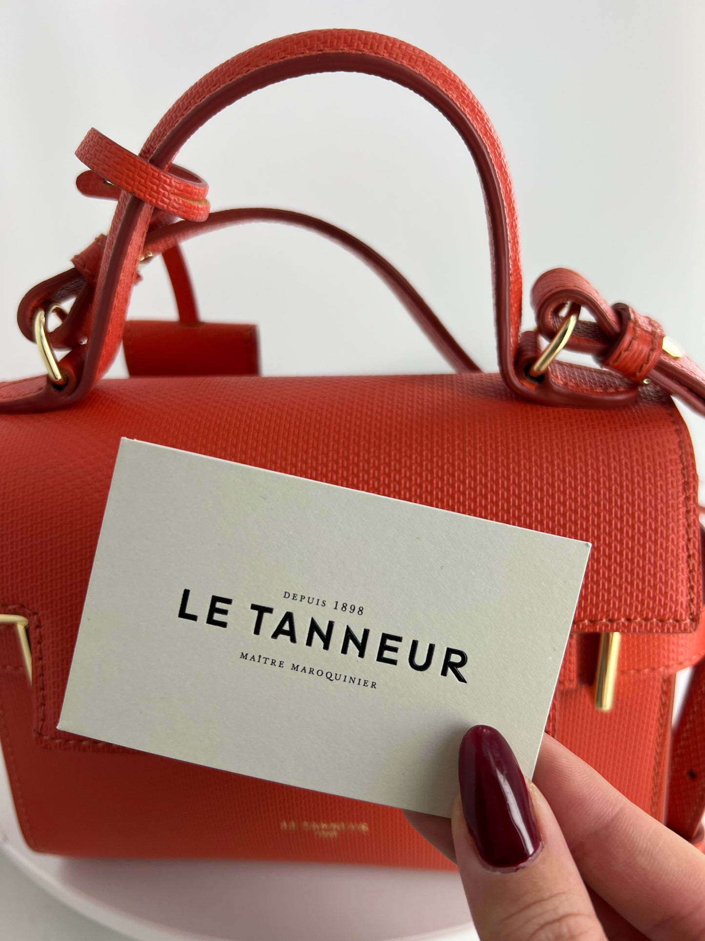 Sac Le Tanneur Emilie petit à rabat