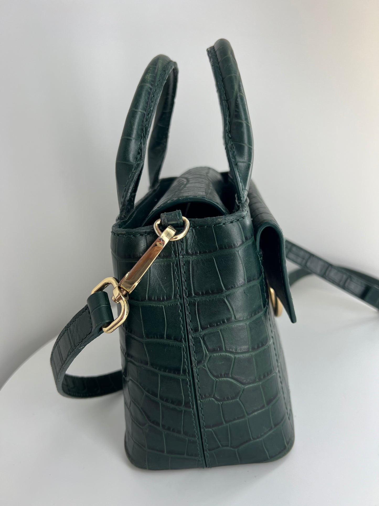 Sac Claudie Pierlot Anouck croco