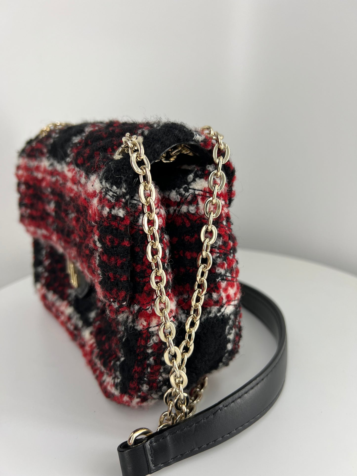 Sac Maje à rabat tweed