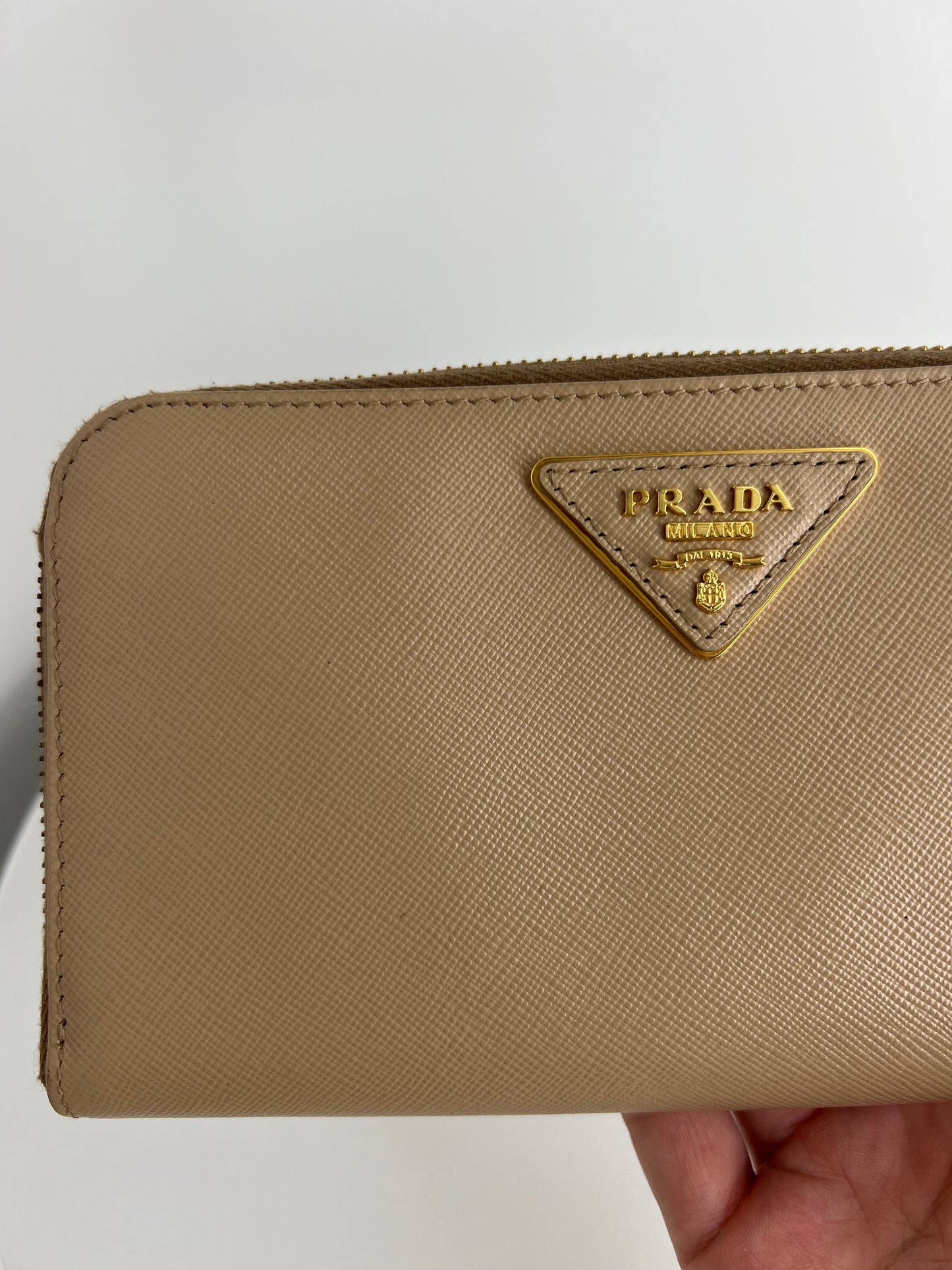 Portefeuille Prada Saffiano