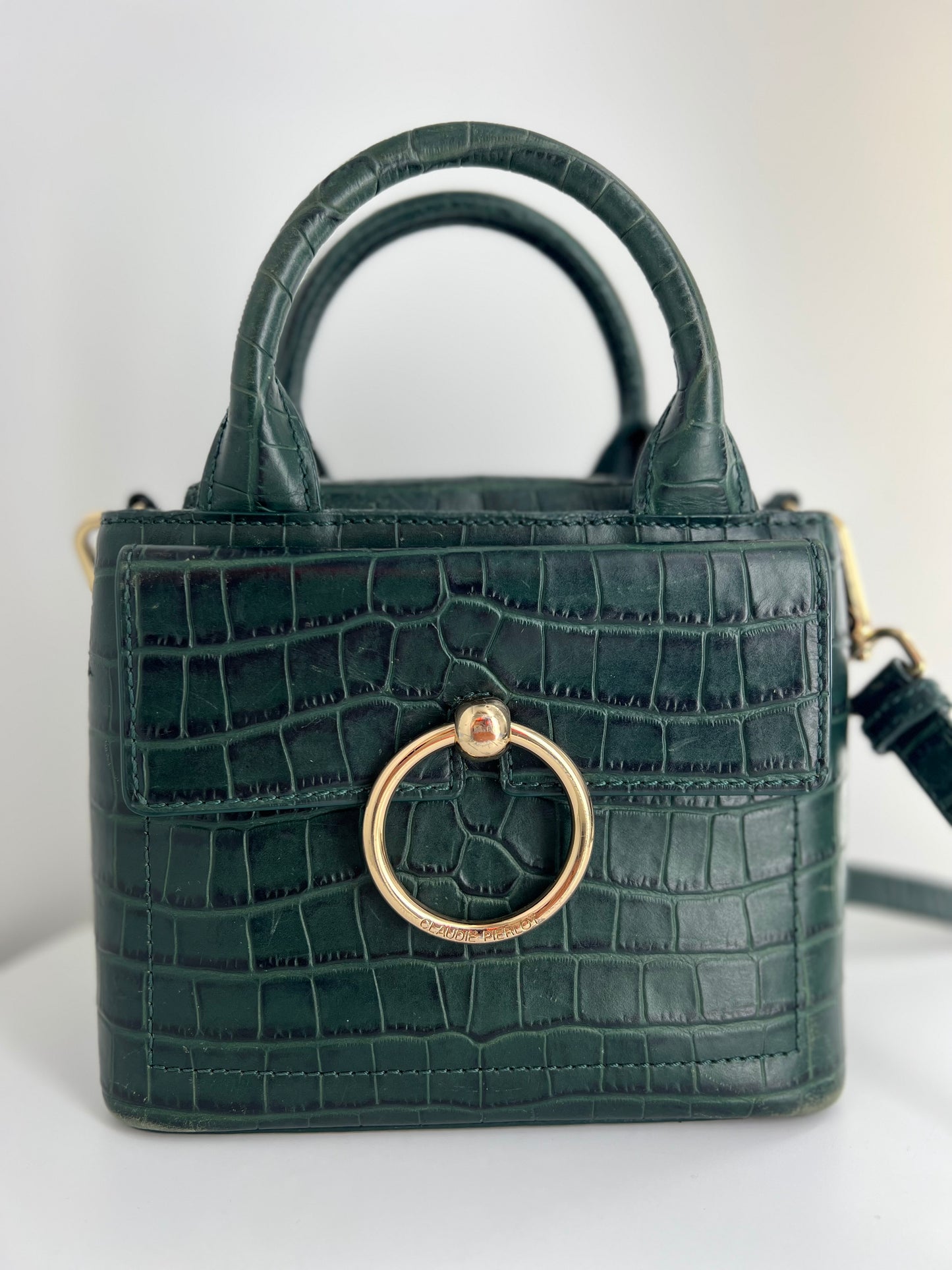 Sac Claudie Pierlot Anouck croco