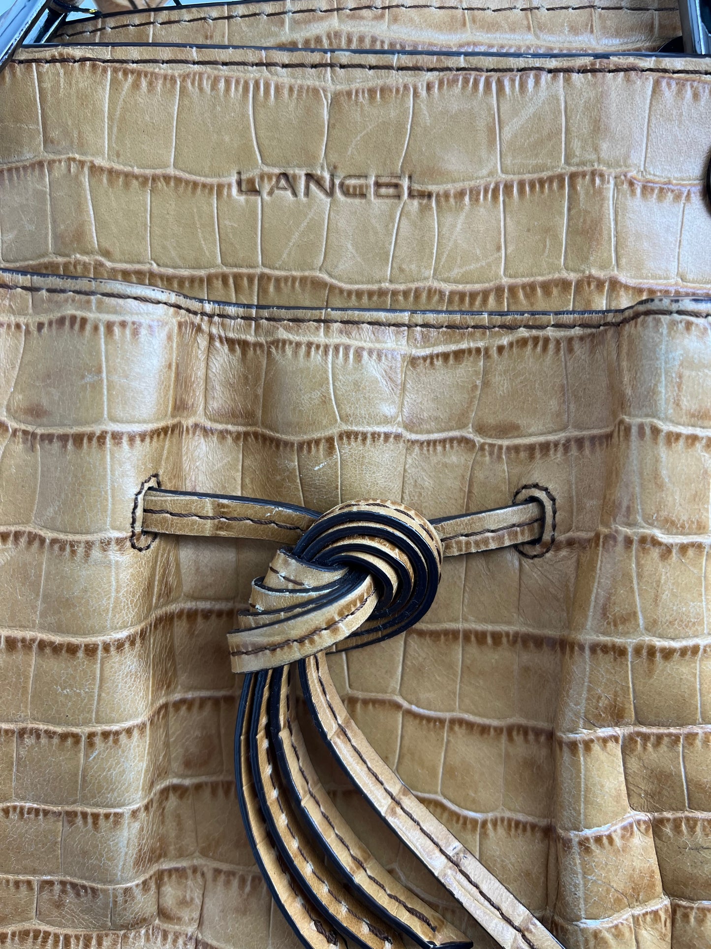 Sac Lancel croco