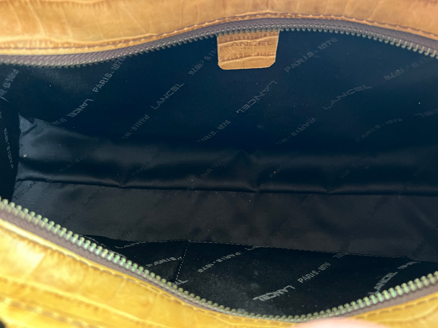 Sac Lancel croco