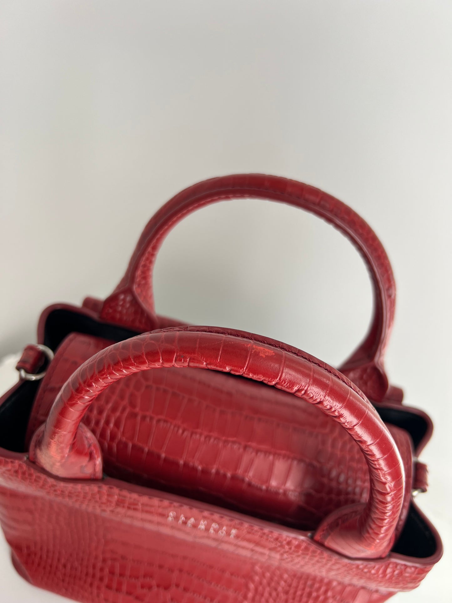 Sac Claudie Pierlot Anouck croco