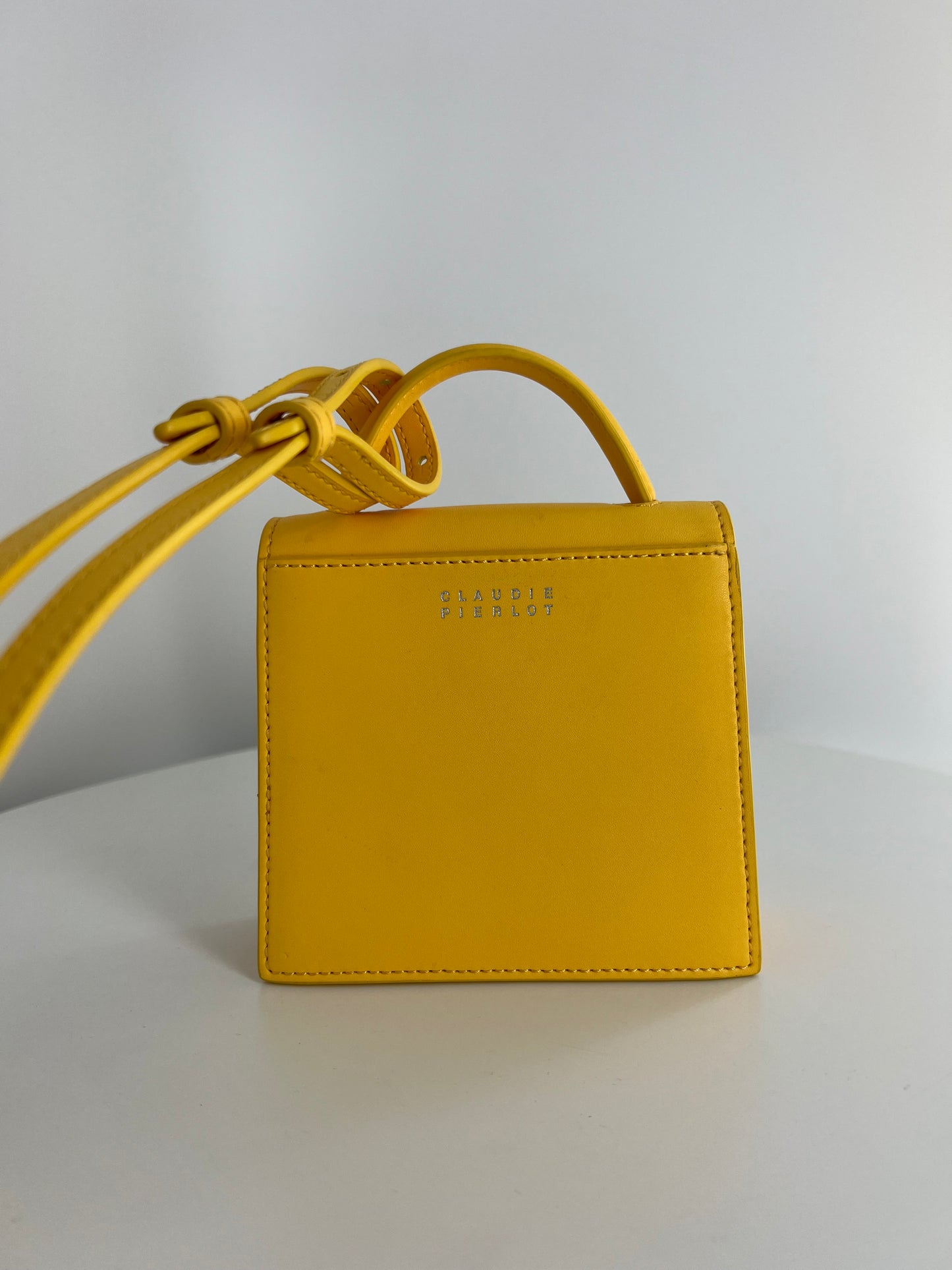 Sac Claudie Pierlot mini jaune