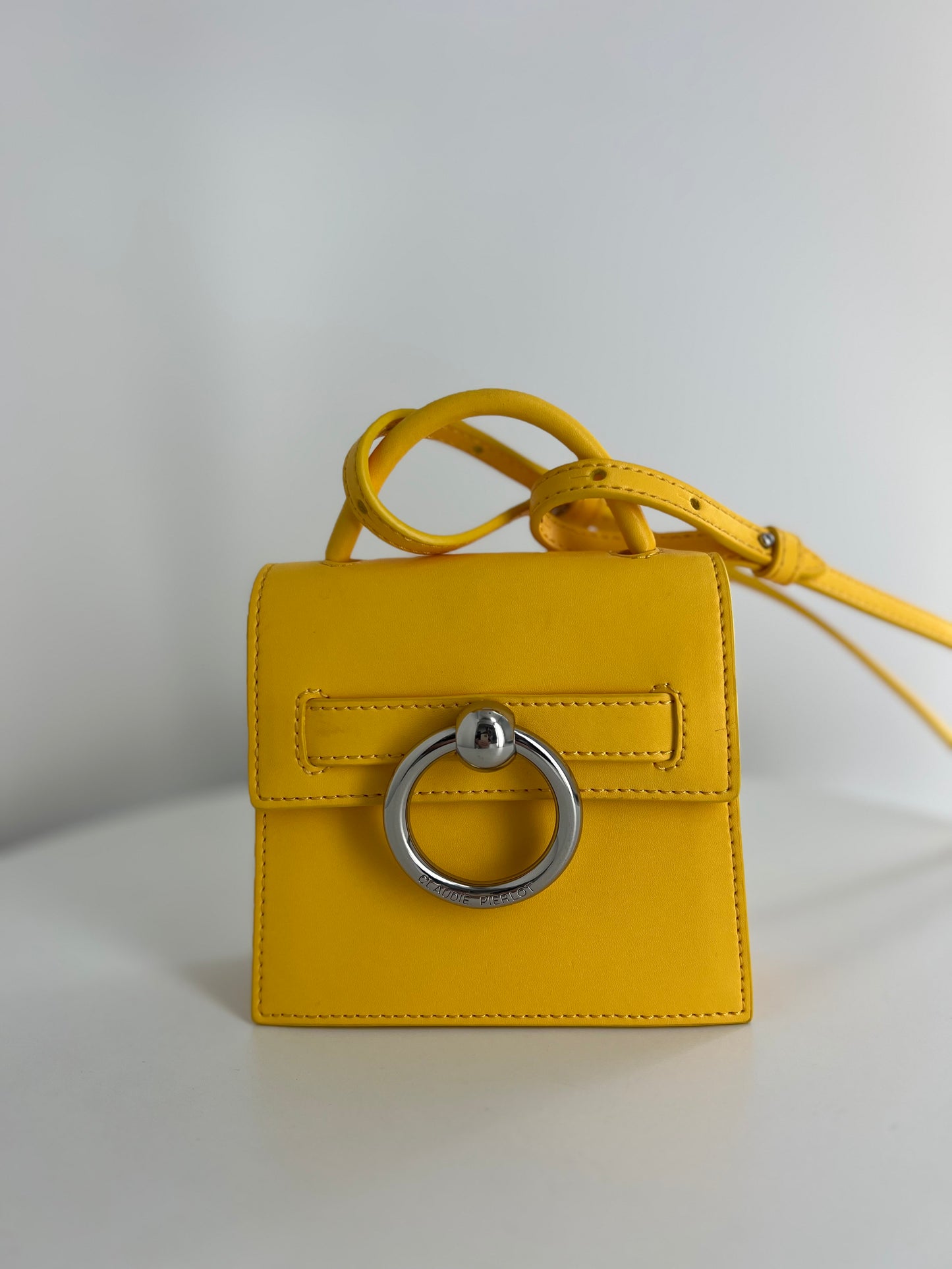 Sac Claudie Pierlot mini jaune