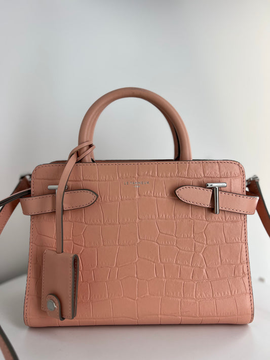 Sac Le Tanneur Emilie petit croco