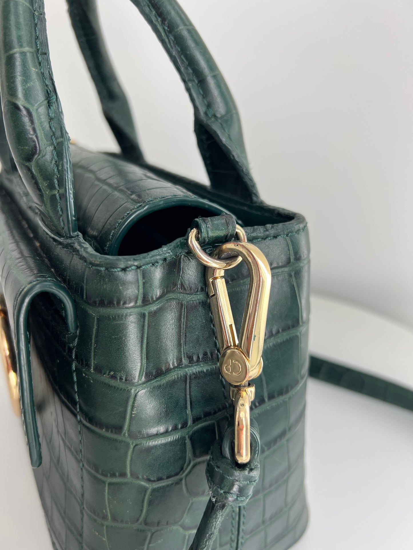 Sac Claudie Pierlot Anouck croco