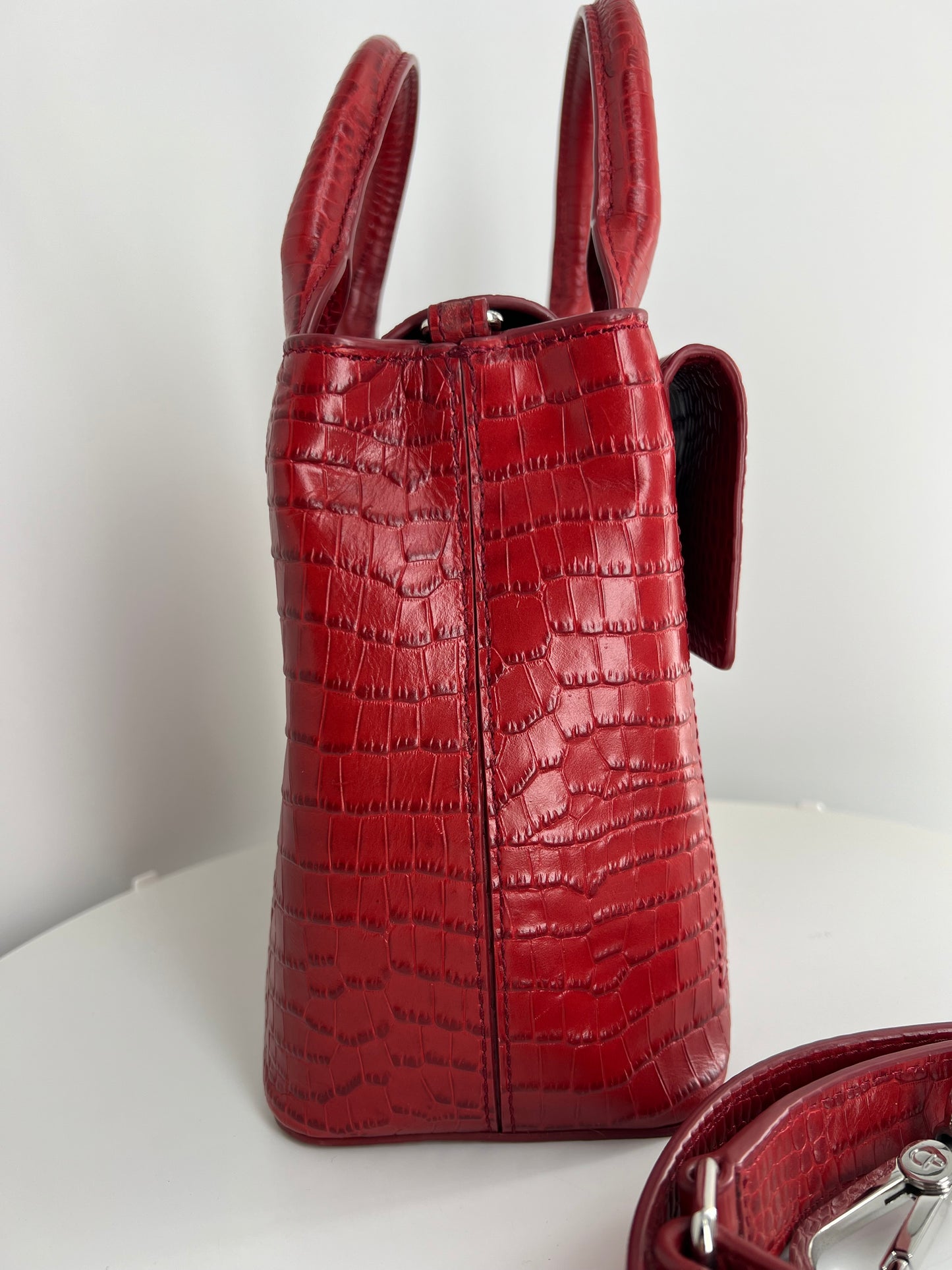 Sac Claudie Pierlot Anouck croco