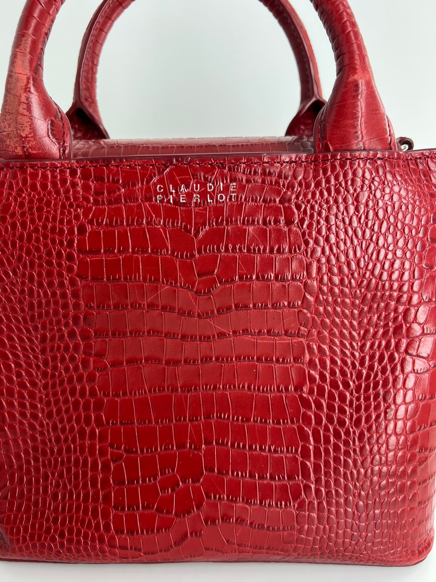 Sac Claudie Pierlot Anouck croco