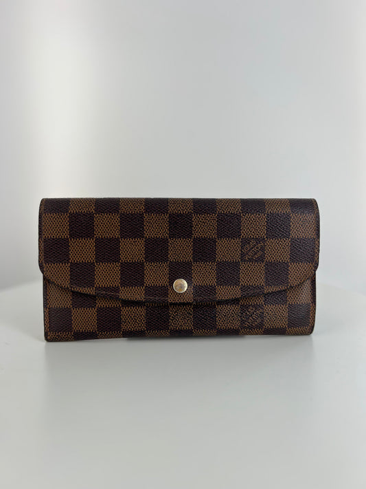 Portefeuille Louis Vuitton Emilie Damier