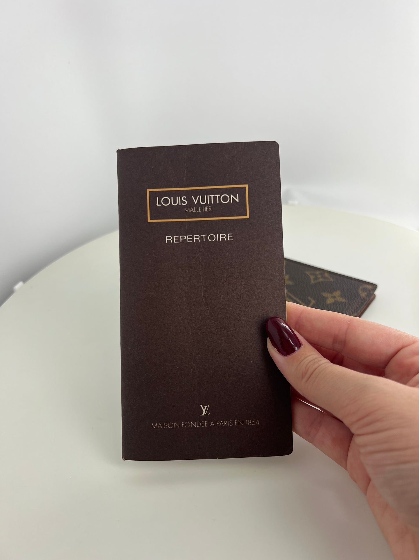 Couverture agenda/répertoire Louis Vuitton Monogram