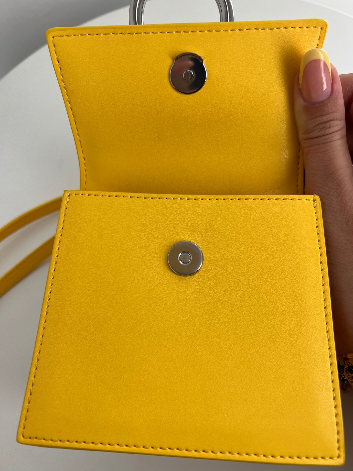 Sac Claudie Pierlot mini jaune