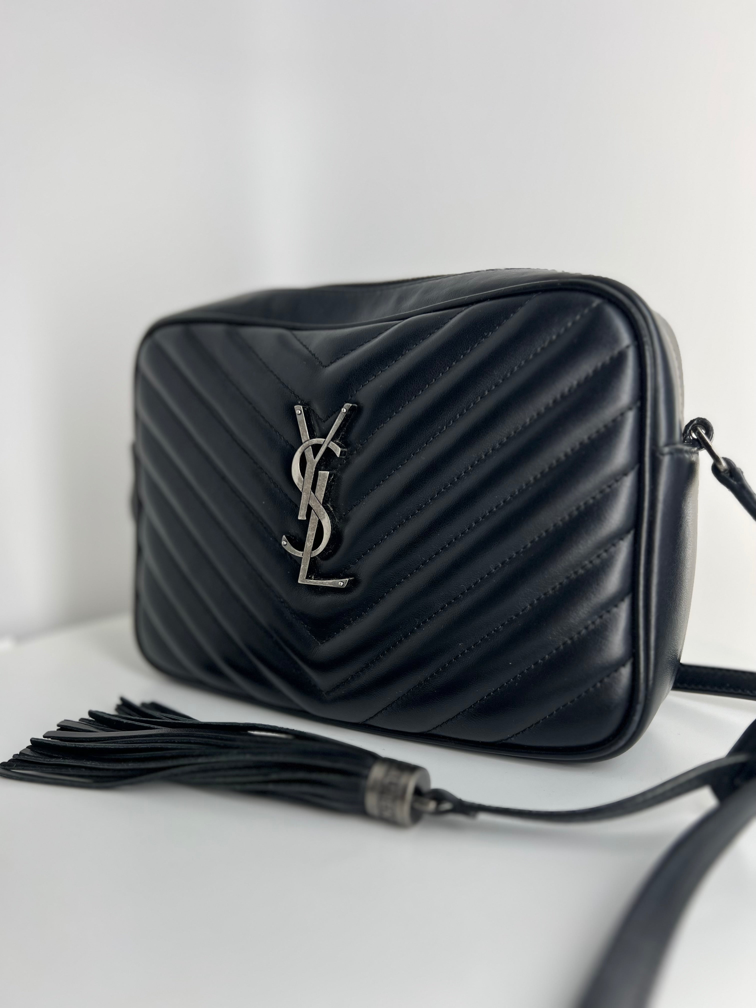 Sac Saint Laurent Lou matelasse chevron medium