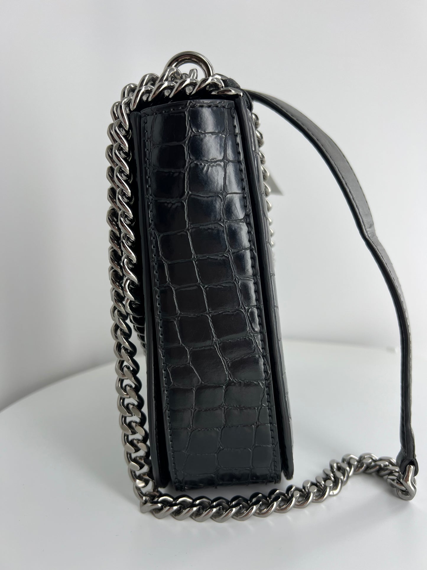 Sac Stella McCartney Falabella Box croco