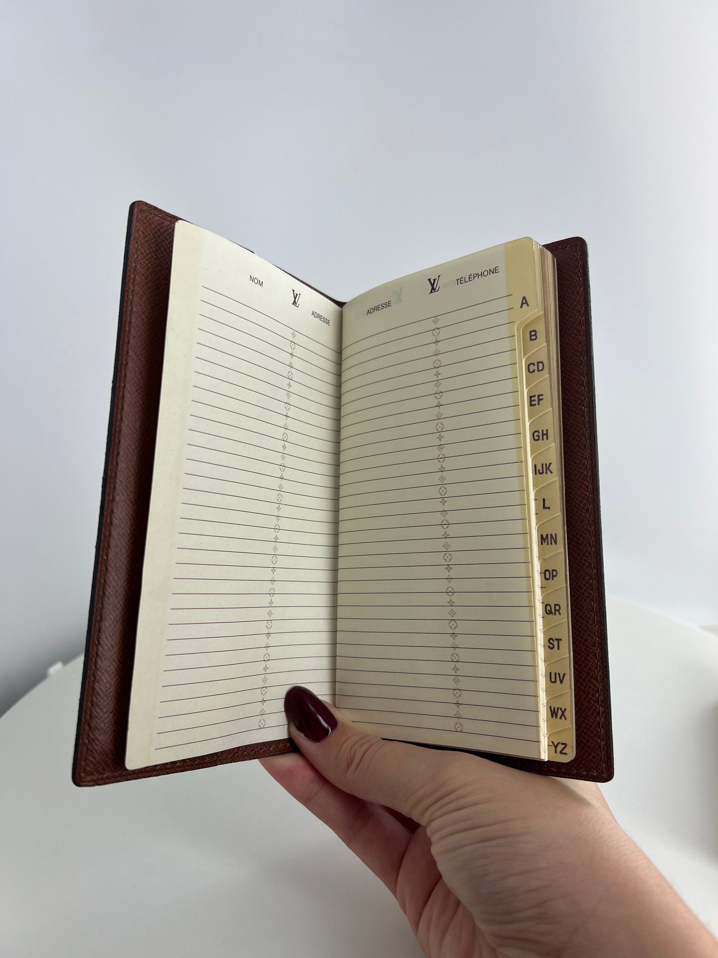 Couverture agenda/répertoire Louis Vuitton Monogram