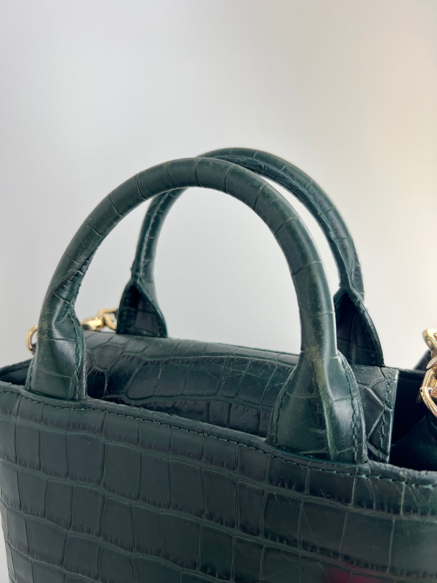 Sac Claudie Pierlot Anouck croco