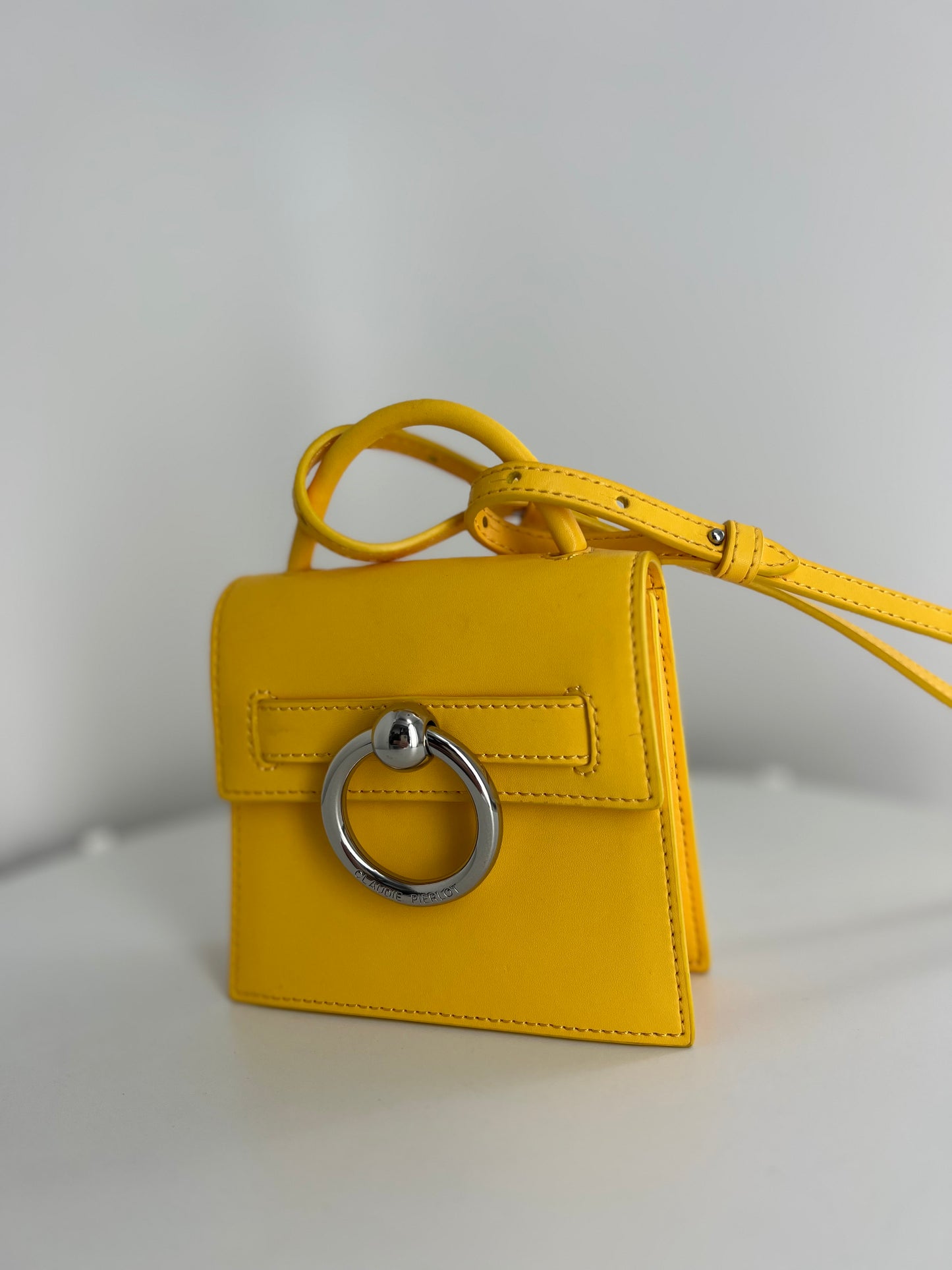 Sac Claudie Pierlot mini jaune