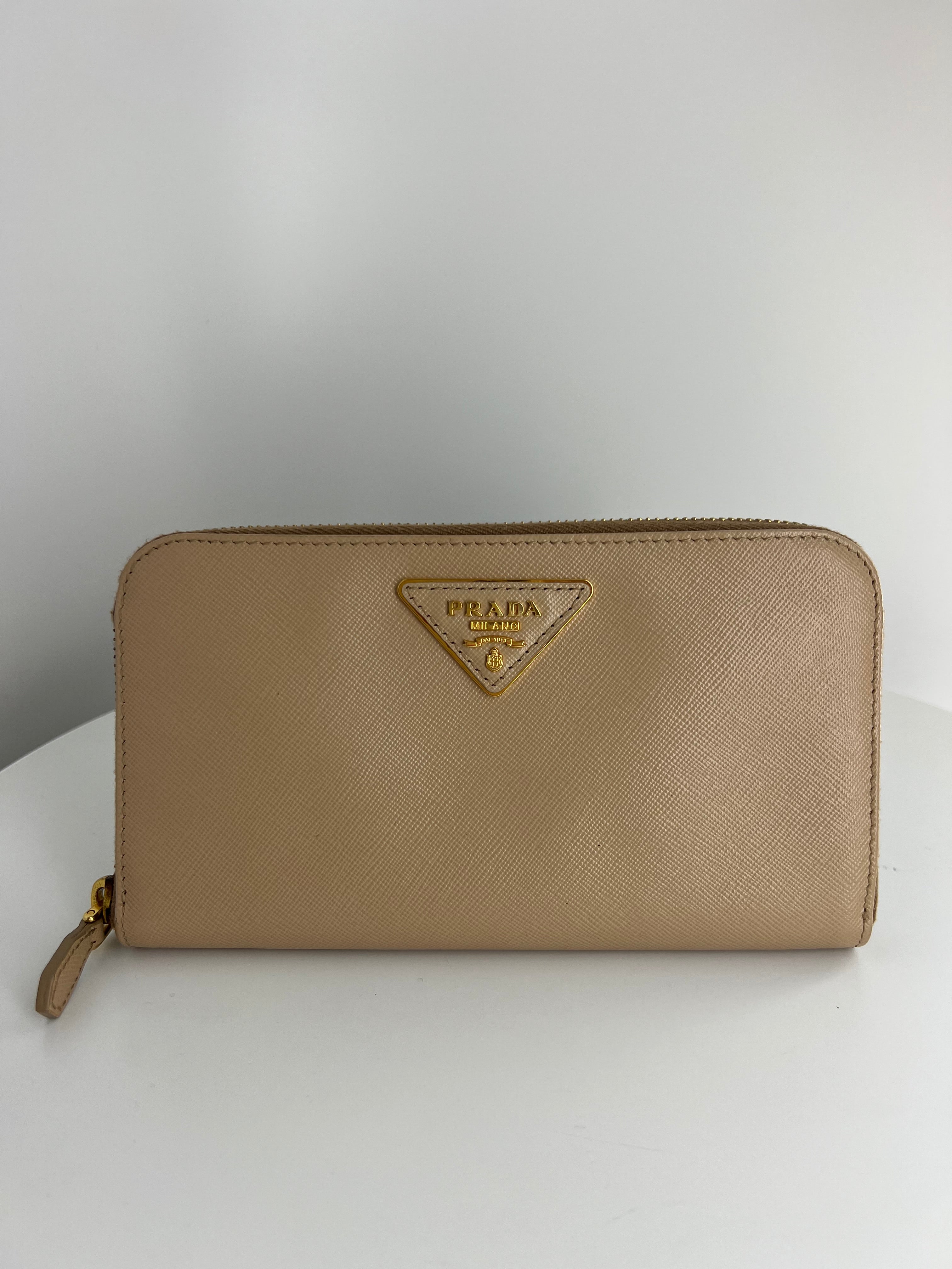 Portefeuille Prada Saffiano Occazac