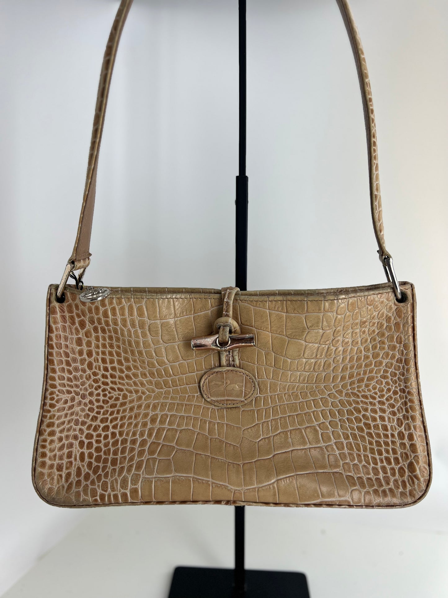 Sac Longchamp Baguette roseau vintage