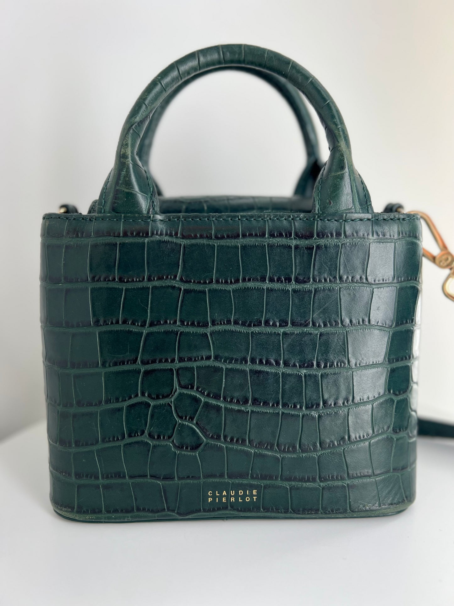 Sac Claudie Pierlot Anouck croco