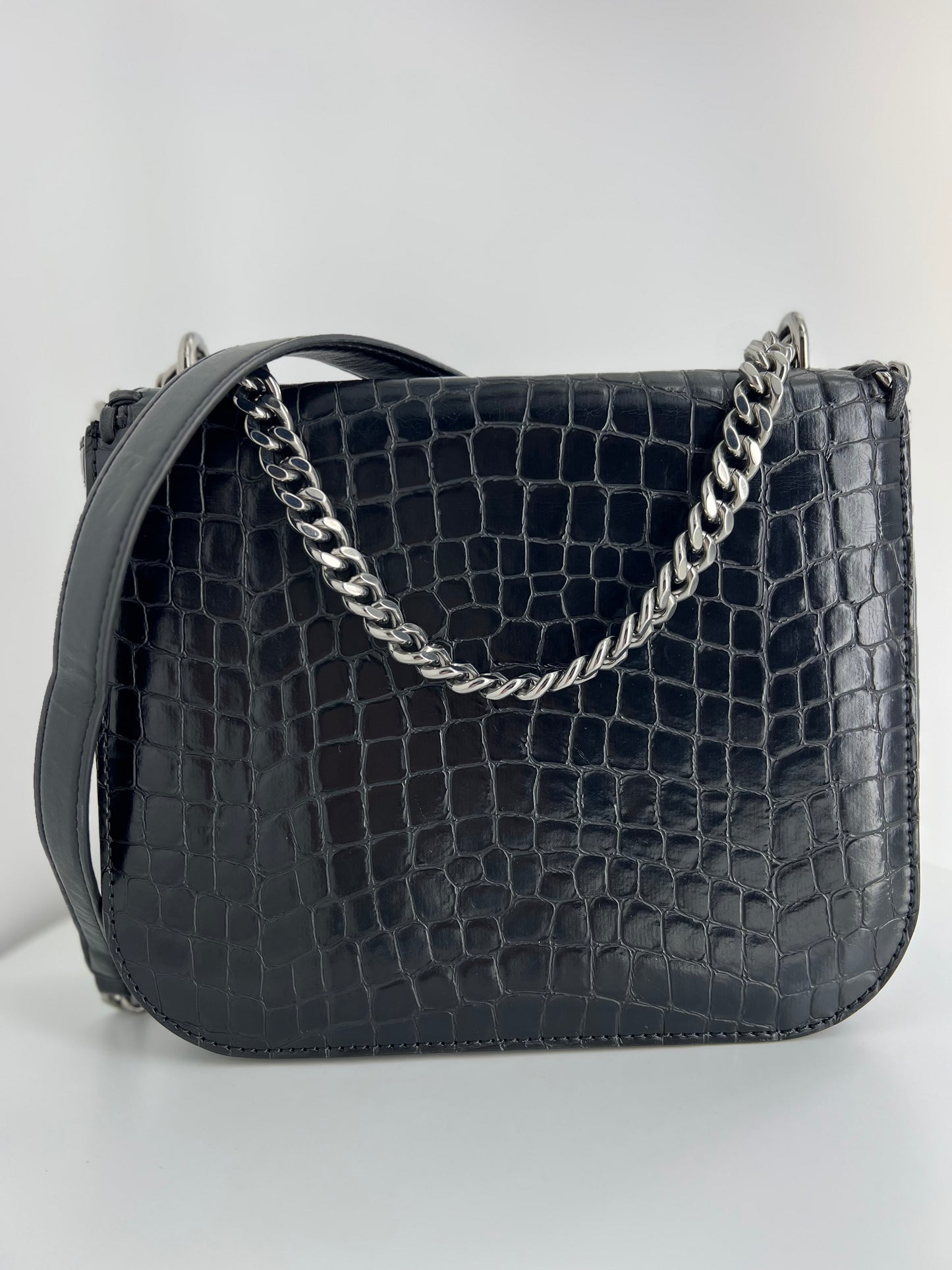 Sac Stella McCartney Falabella Box croco