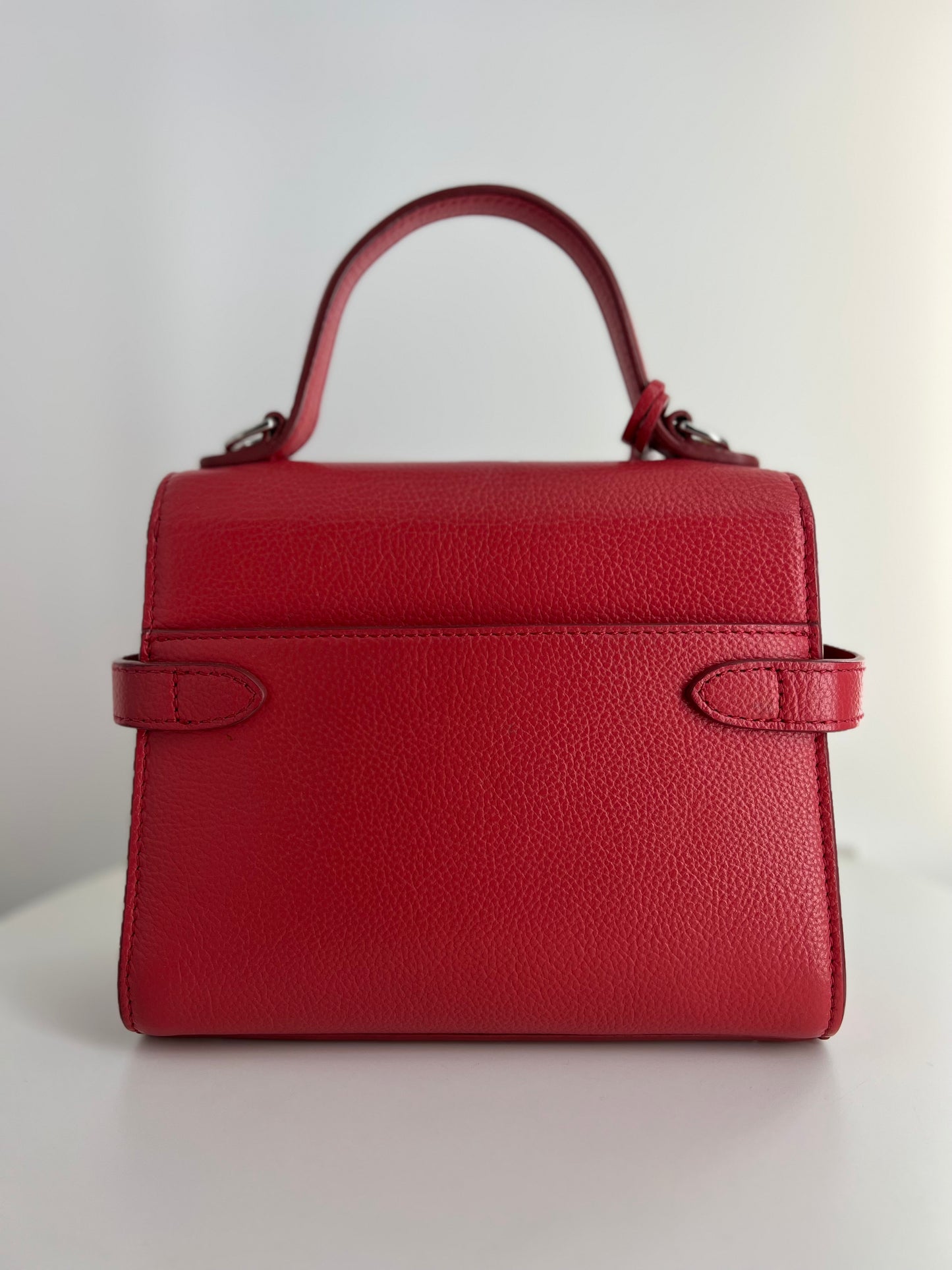 Sac Le Tanneur Emilie petit à rabat cuir grainé